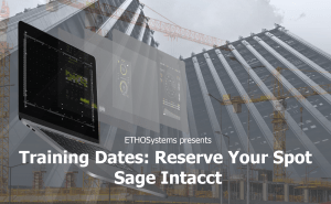 Sage Intacct Training Series