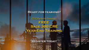 300 CRE Year-End Training