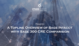 Intacct compares with 300CRE