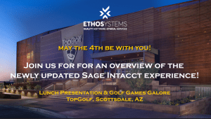 Join ETHOSystems Sage Intacct