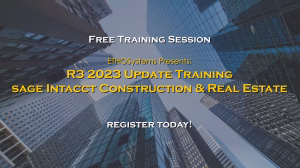 Sage Intacct R3 2023
