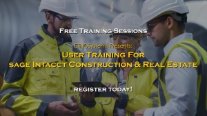 Sage Intacct training 2023