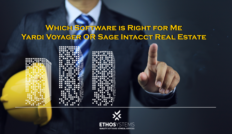 right software real estate Sage Intacct CRE