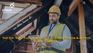 top tip for Sage 100 CON users dashboards