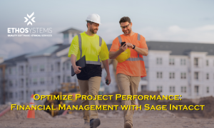 two contractors walking on a business site