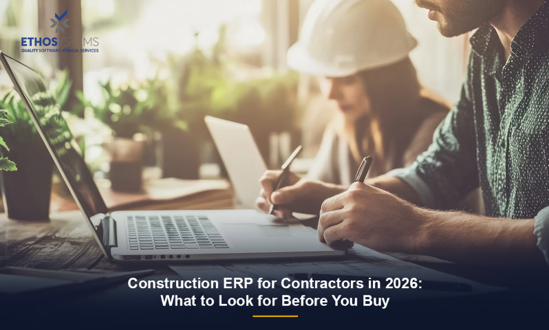 Construction ERP for Contractors in 2026: What to Look for Before You Buy